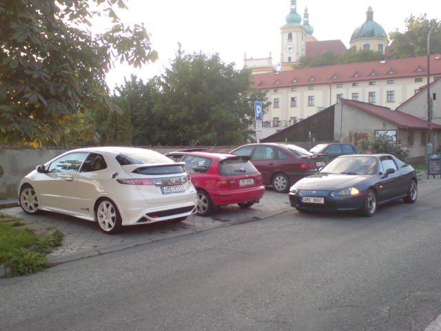 dnešní projížďka na Svatý Kopeček v Olomouci