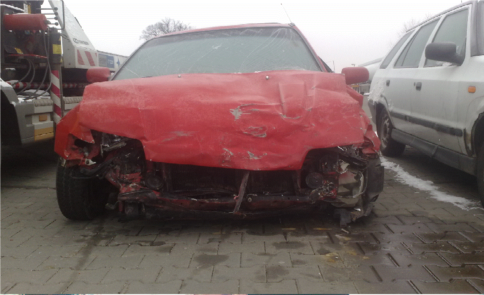 Takhle to dopadá, když vám někdo nedá přednost a vjede vám 20-30m před váma do cesty