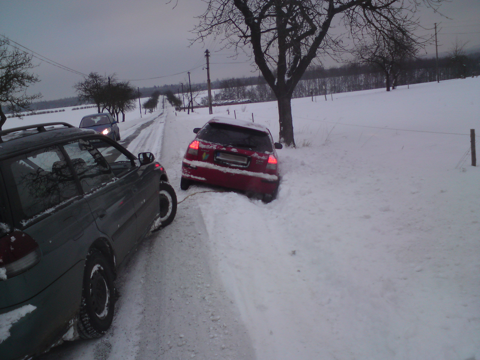 Dnešní cesta z Křivoklátu 2/2