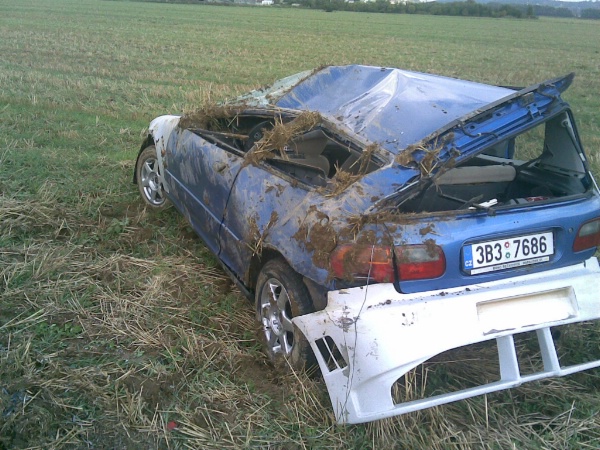 A tohle je moje bejvalé auto