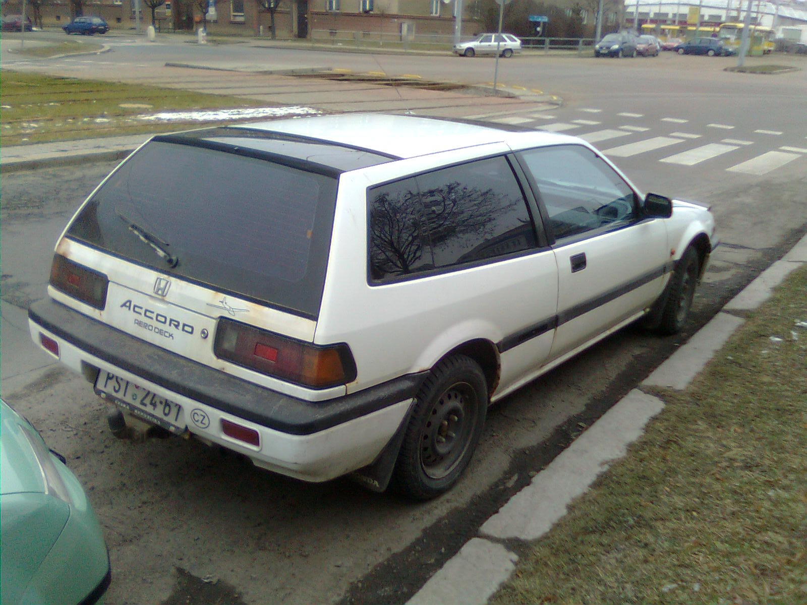 Honda včera