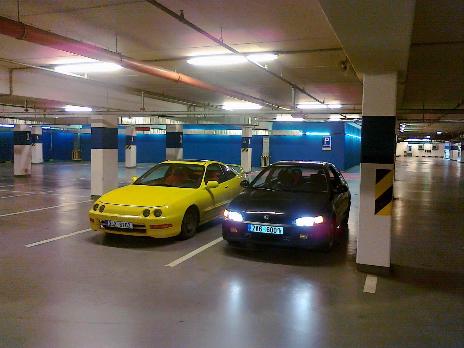 Honda Intergra GS-R před hodinou ...