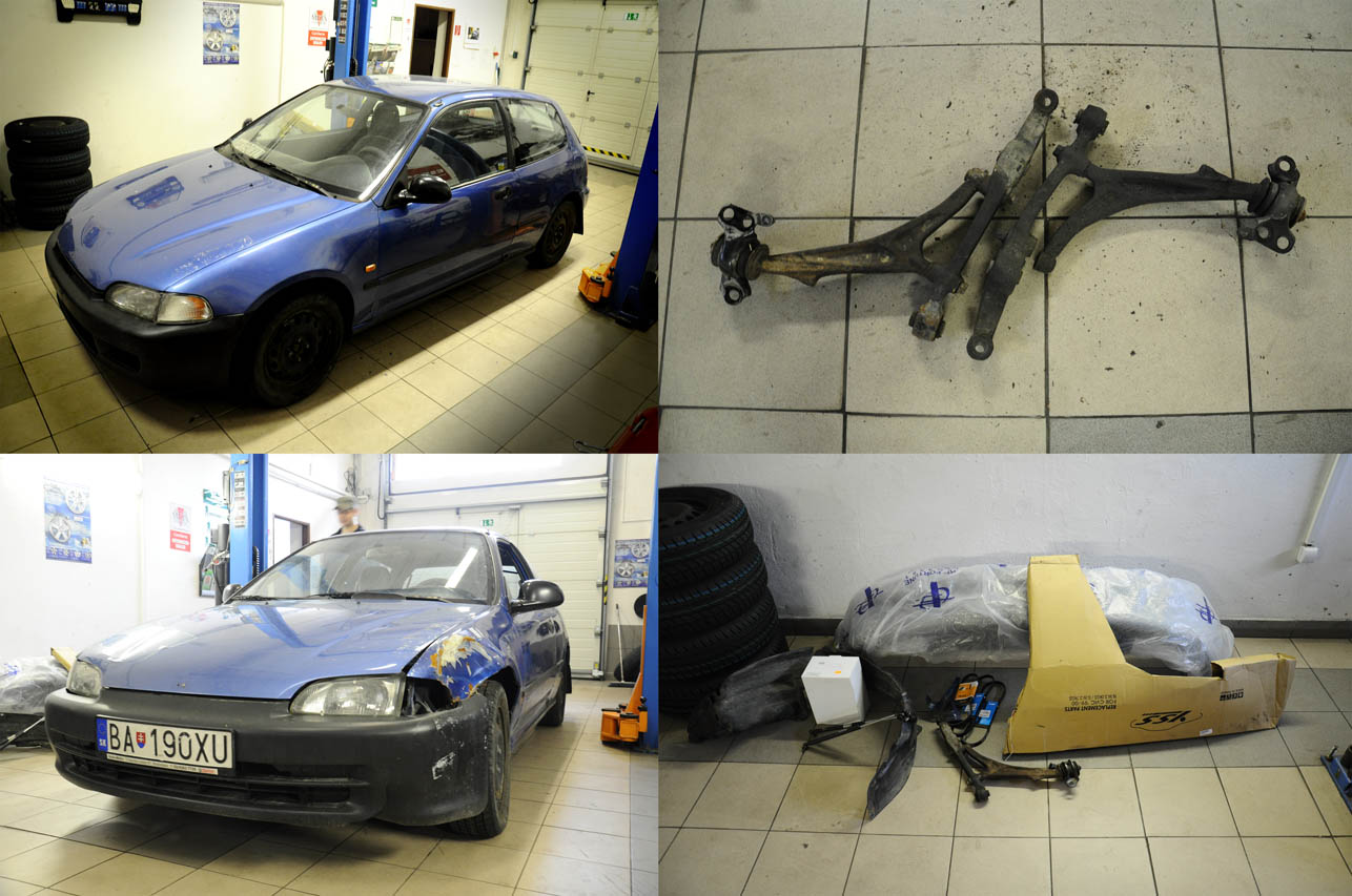 3 hodinky prace v garazi ...