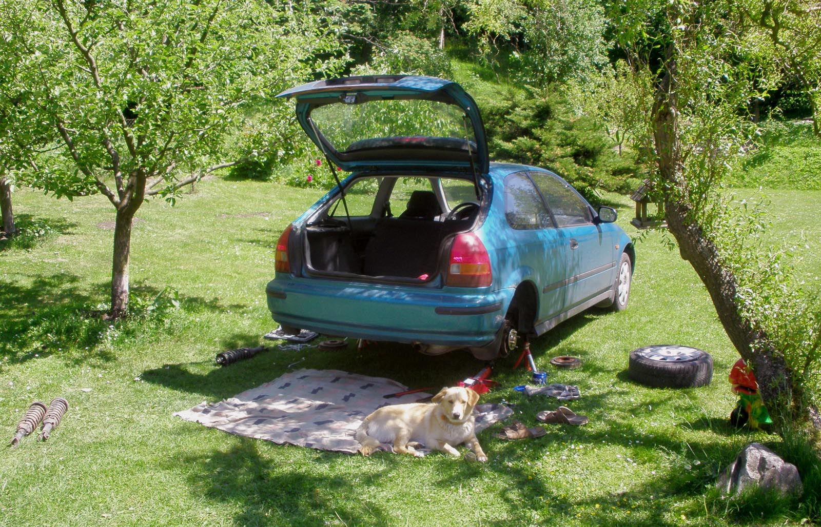 I starsi rocniky potrebuji sem tam udrzbu