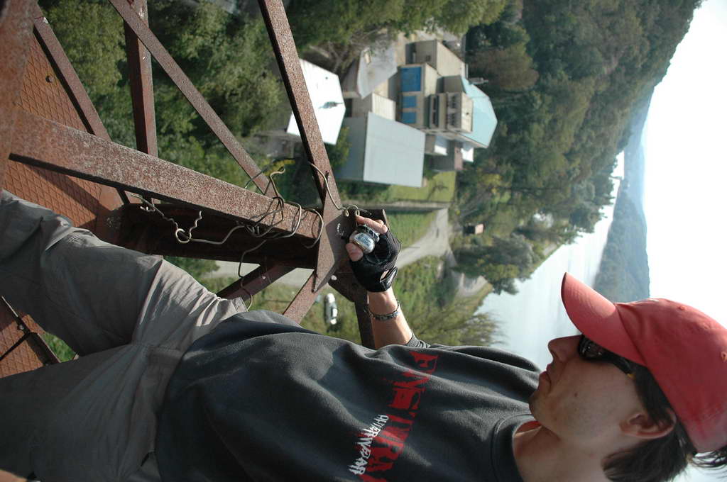 Geocaching - sloup