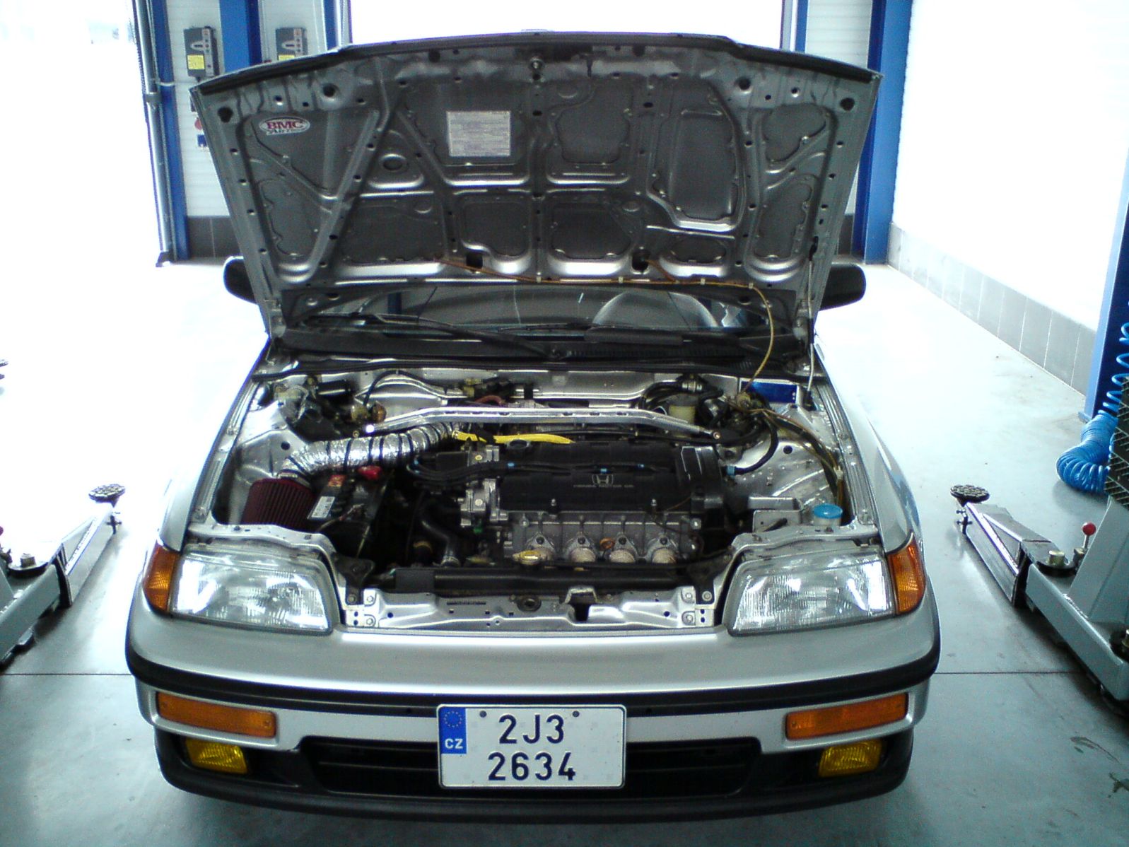 Céro na dílně jen tak..