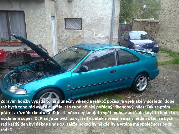 Honda o víkend :D