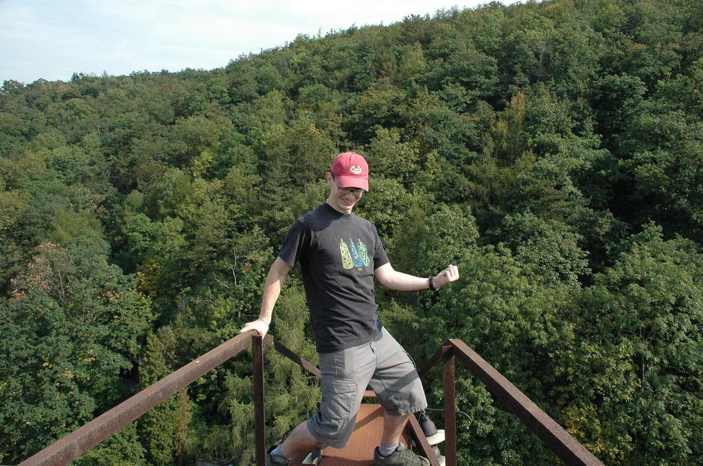 Geocaching - sloup