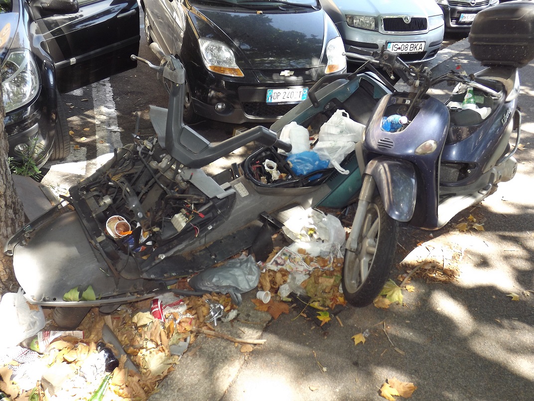 Za 12h venku v Římě  jediná ..