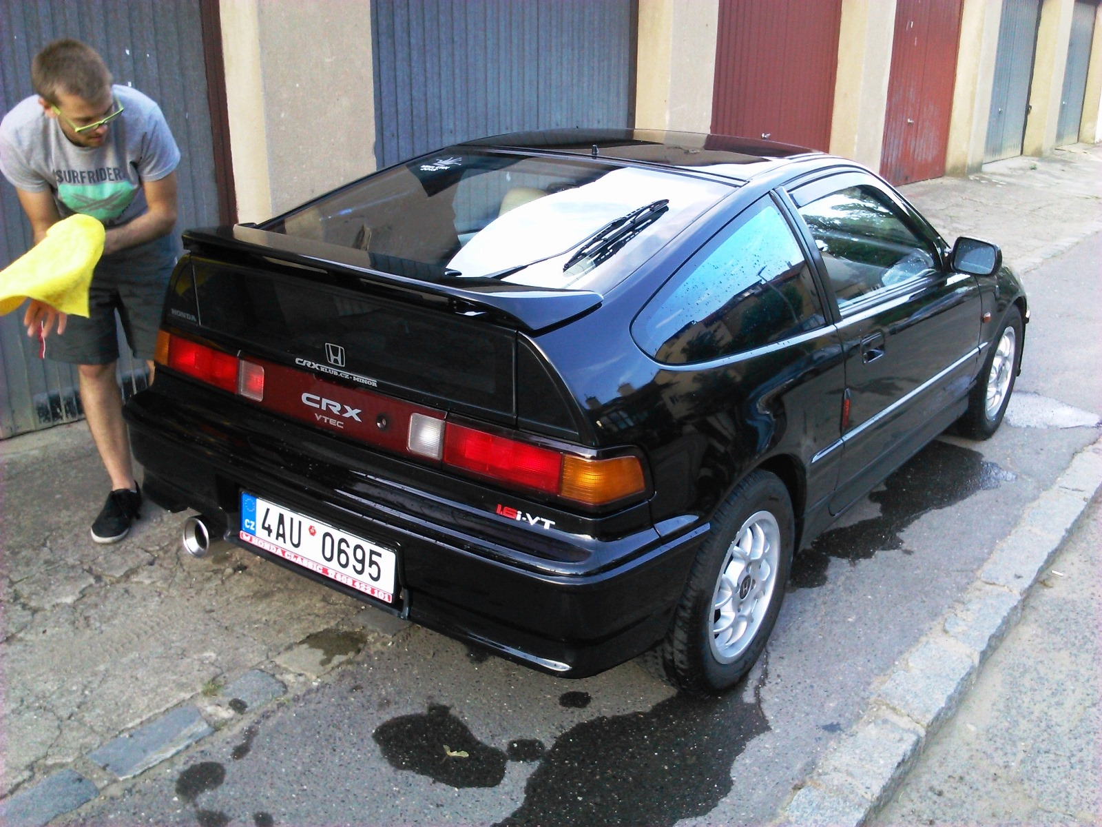 Leštění povozu jeho "Šešenstva" ...