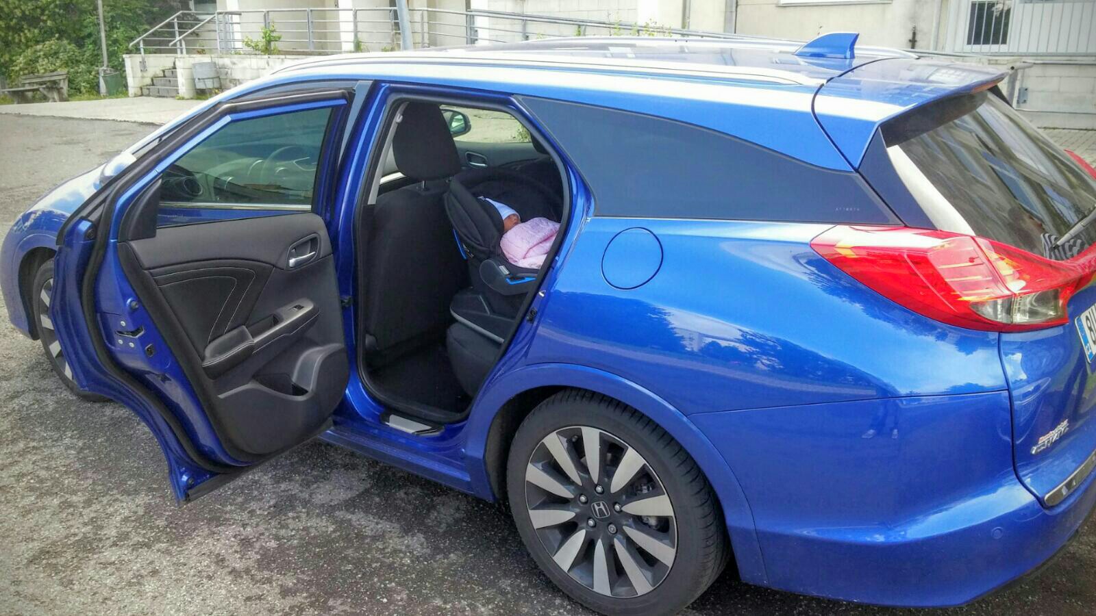 První jízda v životě :)