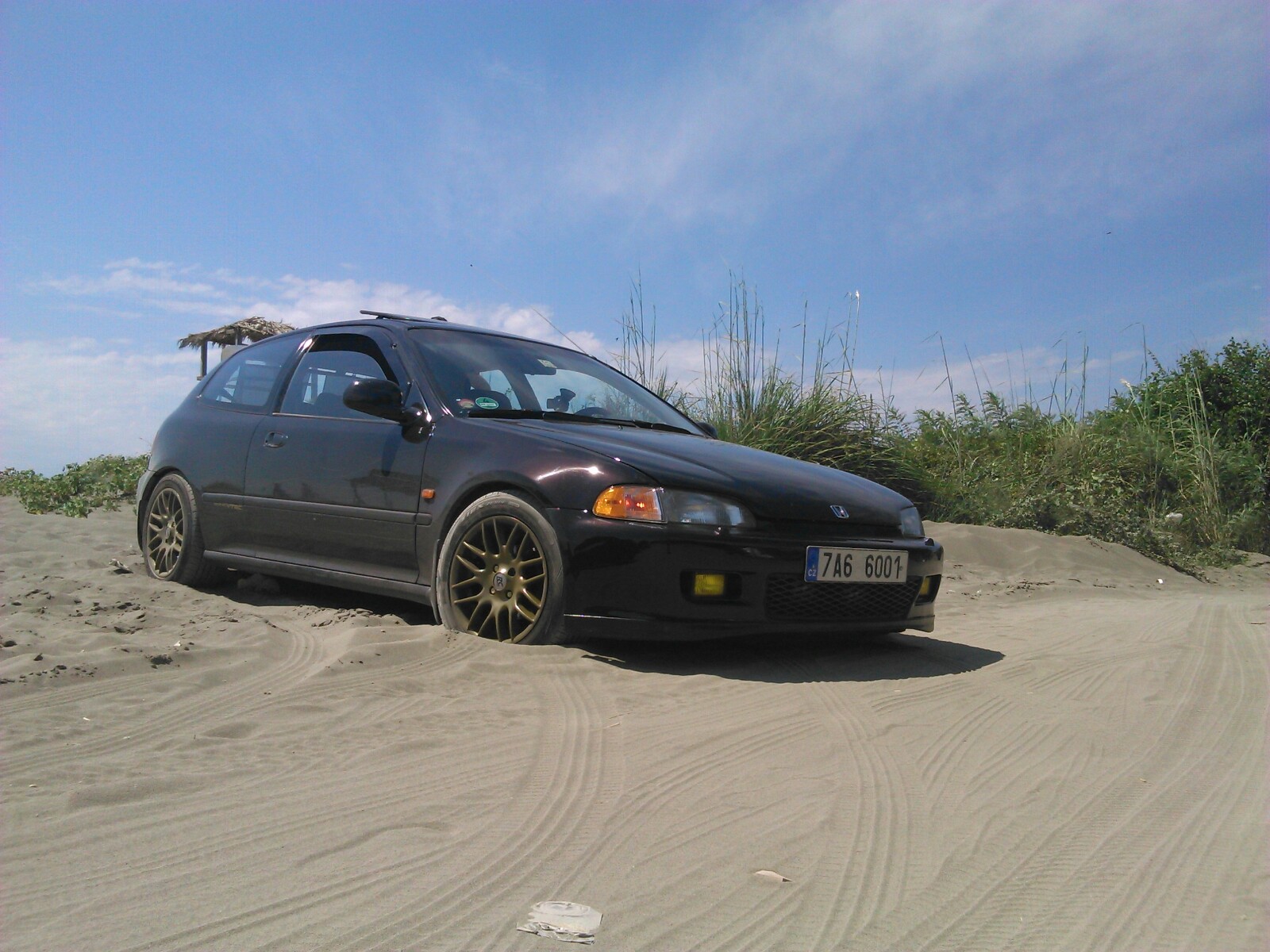 Honda včera téměř zapadla ...