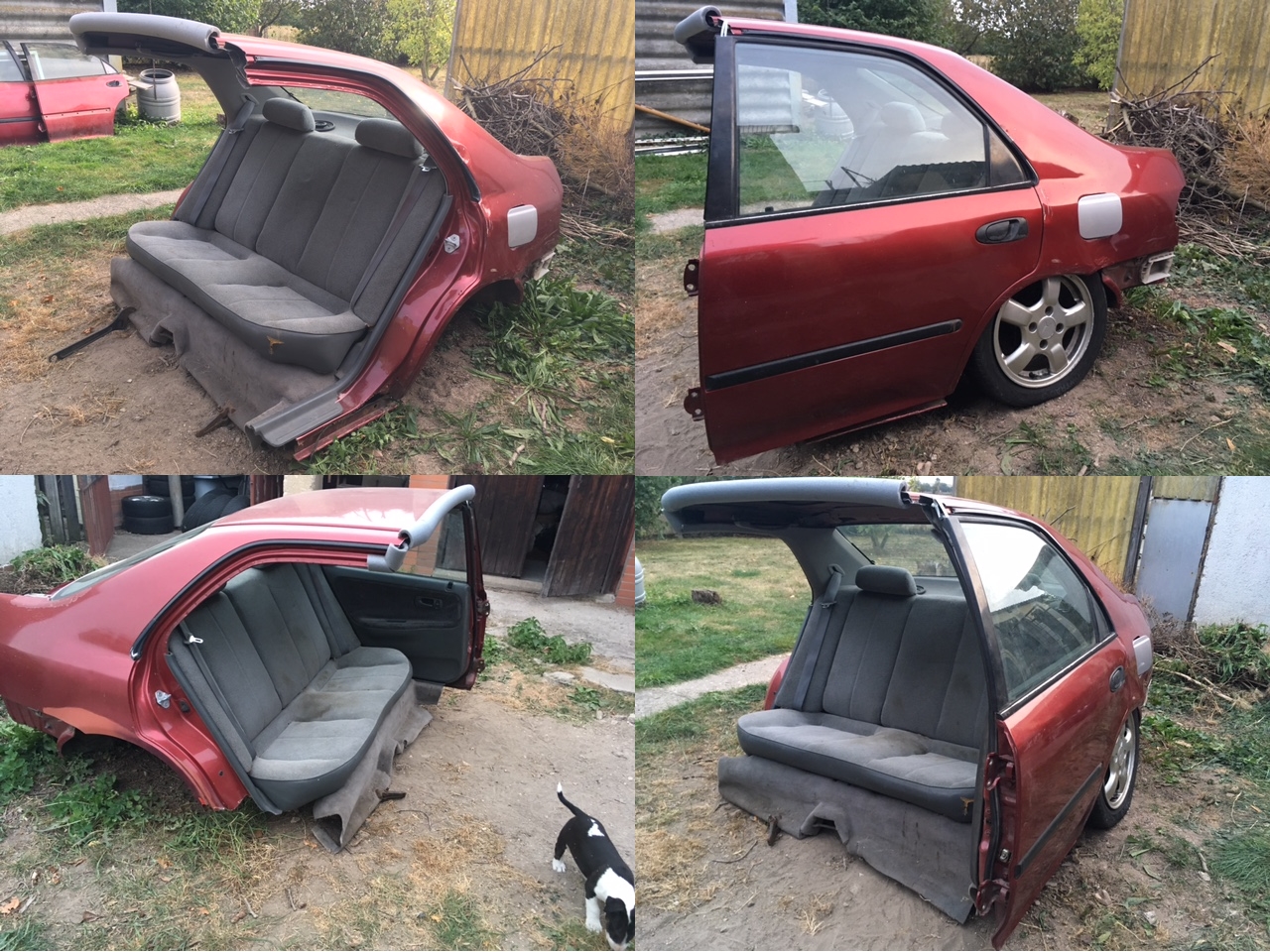 Netradiční zahradní posezení