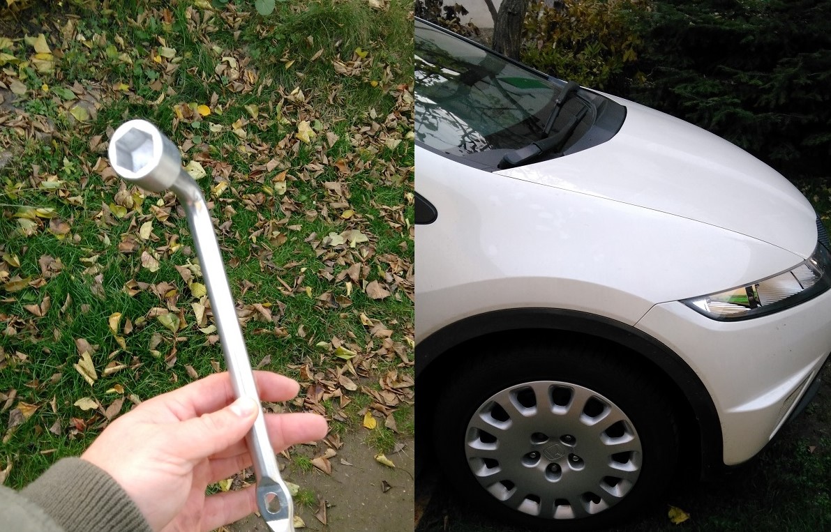 Odpanění klíče a zimní setup...