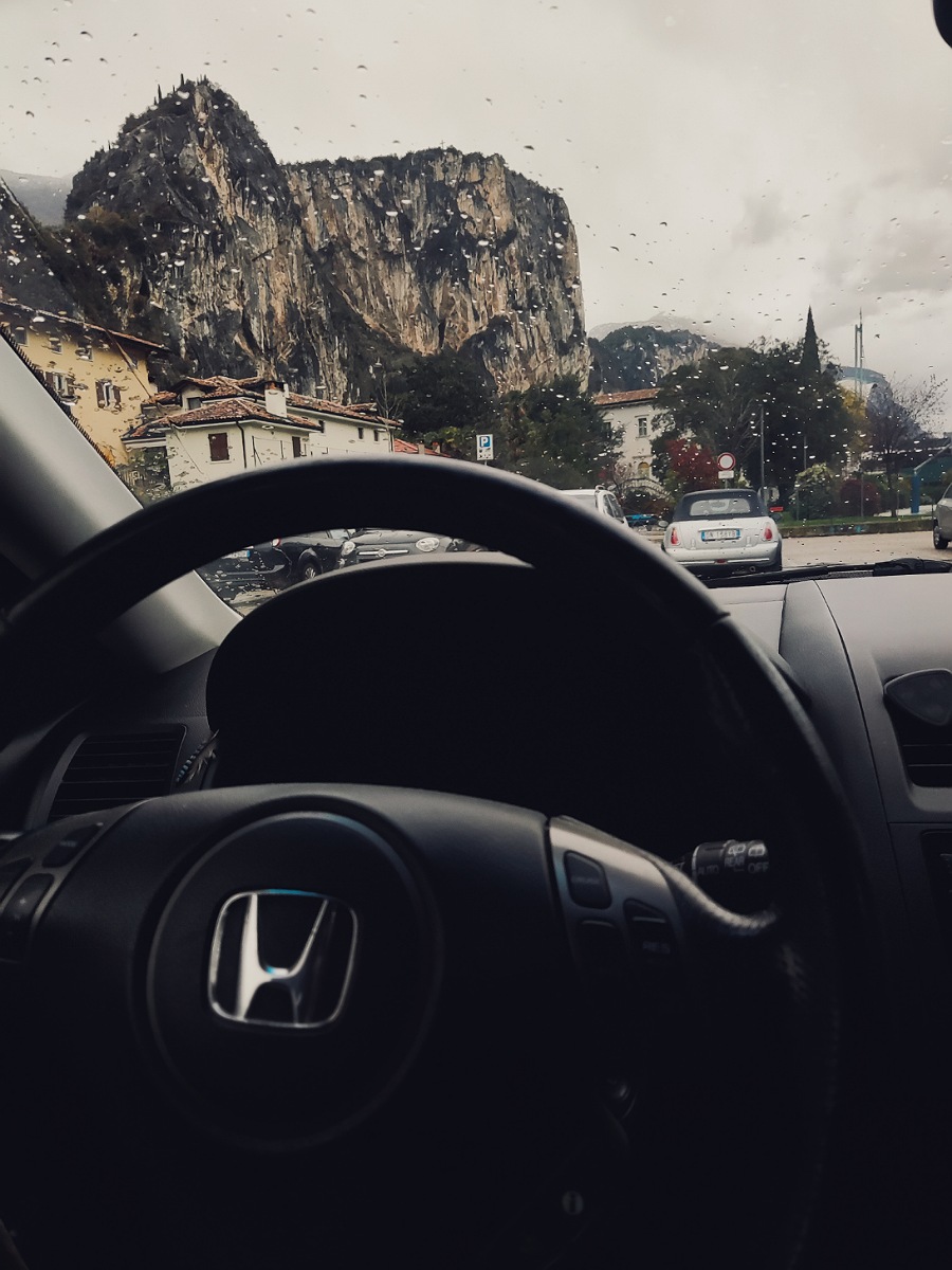 Honda restday v dešti