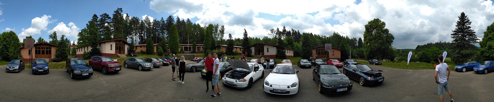 Hondy minulý týden ve Smršťově ...