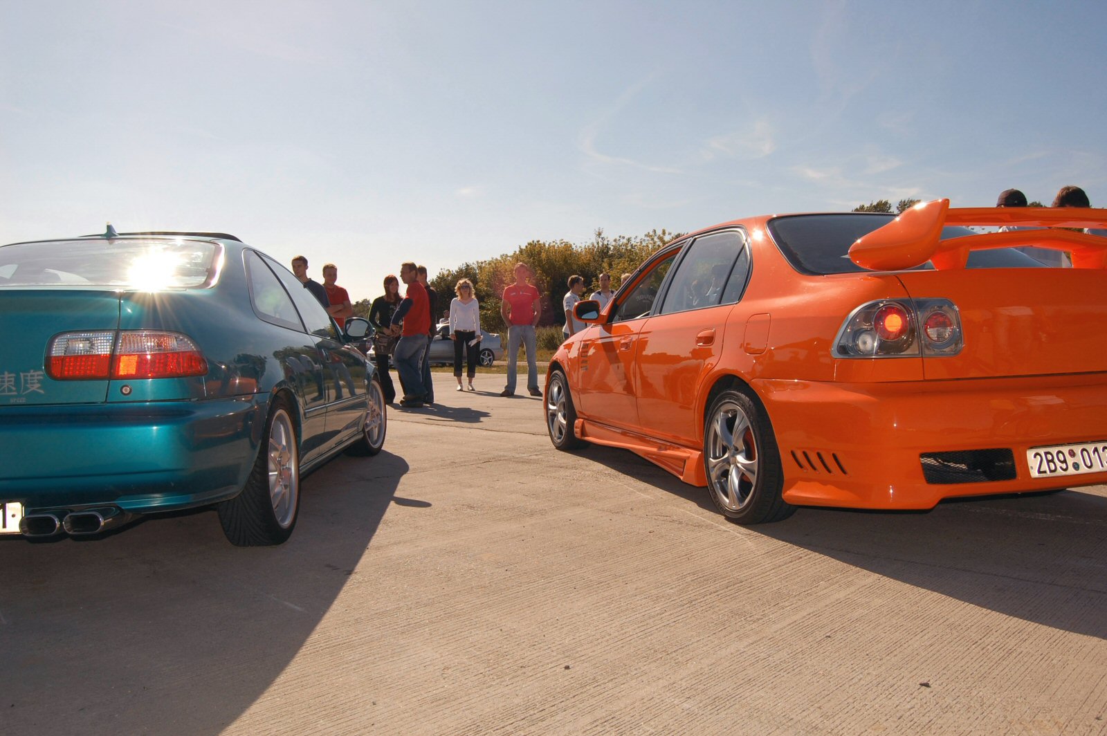 2.Honda sraz Vyškov 16.9.2007