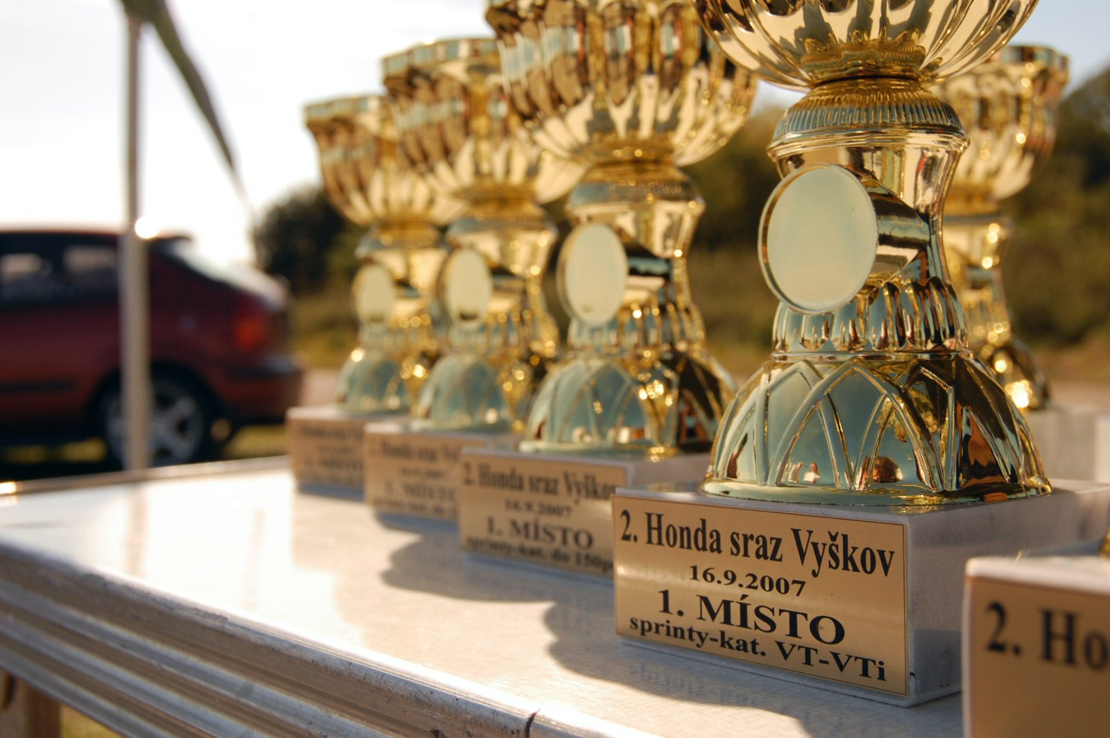 2.Honda sraz Vyškov 16.9.2007