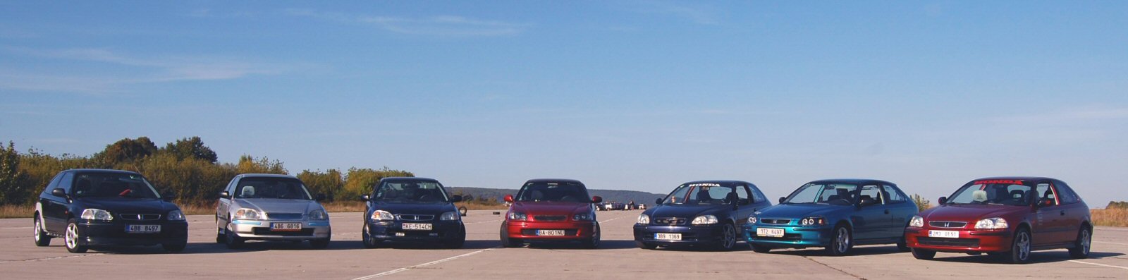 2.Honda sraz Vyškov 16.9.2007