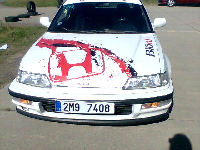 Honda sraz Vyskov II. konani