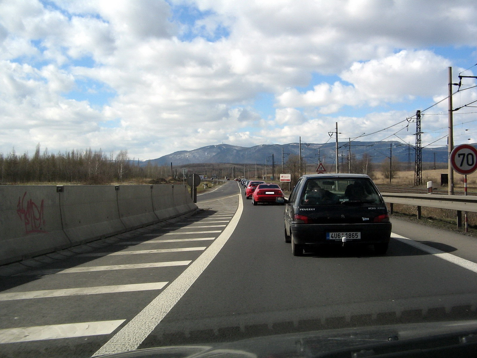 Březno sprinty a posezení 22. 03. 2008
