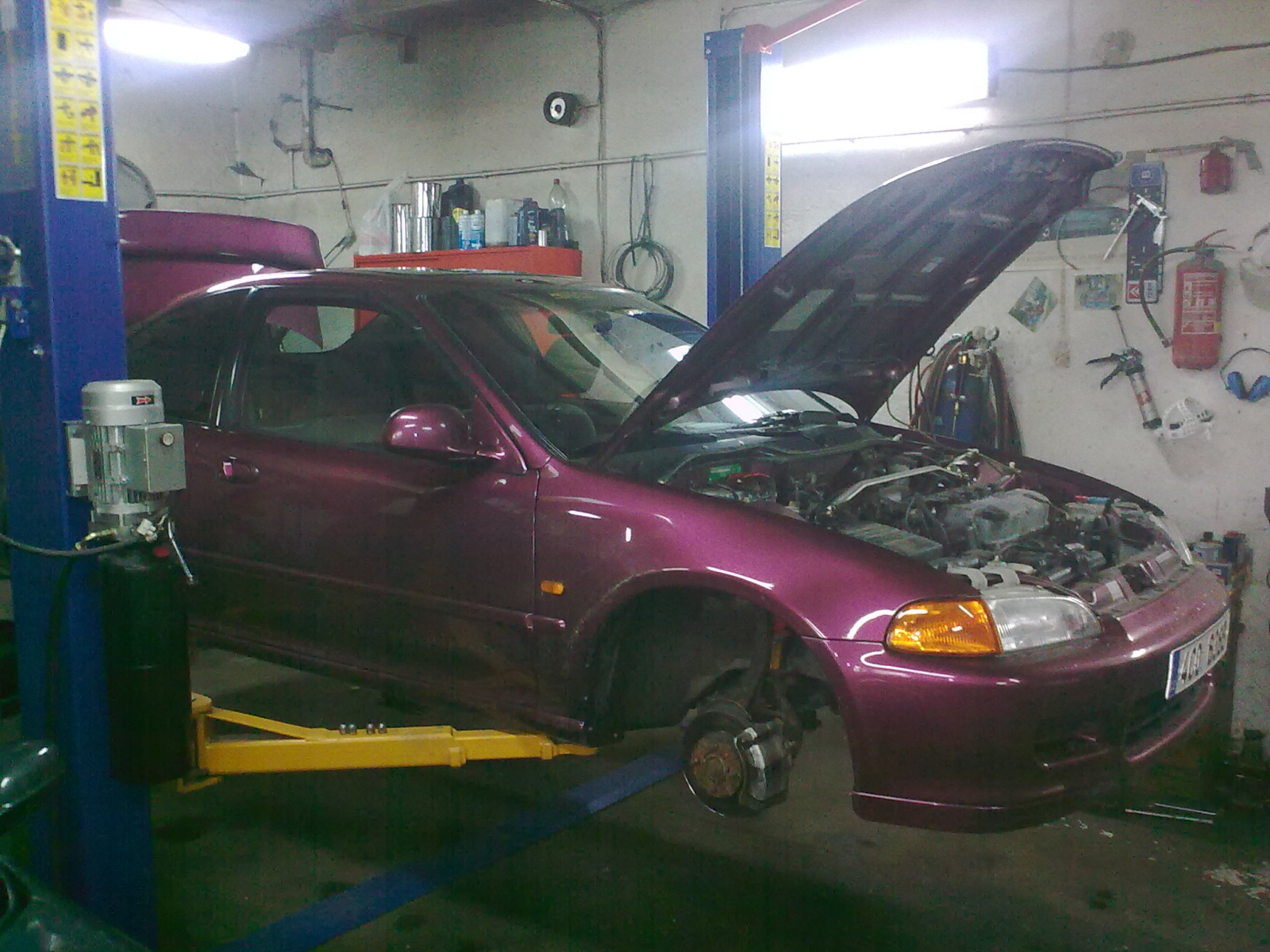 kola dolu, motor ven :o)