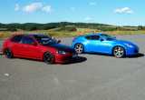 Dnes sme trochu skusali porovnanie 2.0 Honda a 3.7 Nissan :)